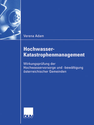 cover image of Hochwasser-Katastrophenmanagement